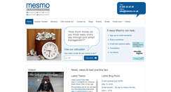 Desktop Screenshot of mesmo.co.uk