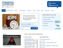 Tablet Screenshot of mesmo.co.uk